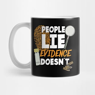 Forensic Scientist Gift Crime Scene Investigator Mug